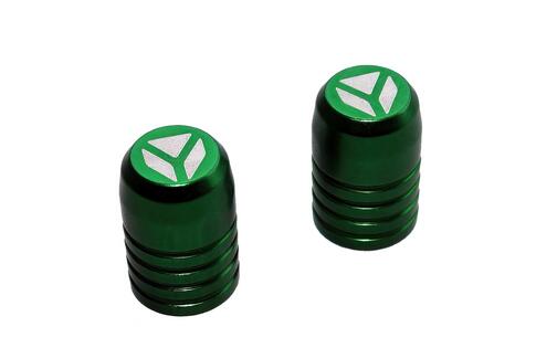 Valve Cap CNC YCF green