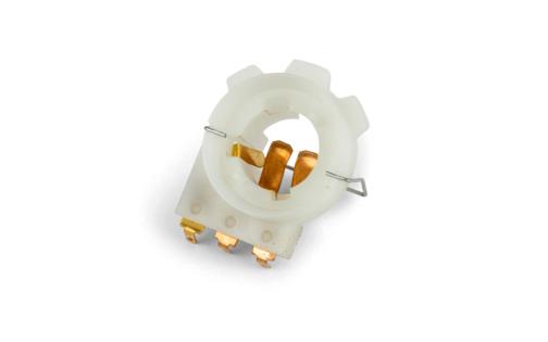Bulb Socket headlight BA20D Yamaha / Derbi / Rieju / Peugeot