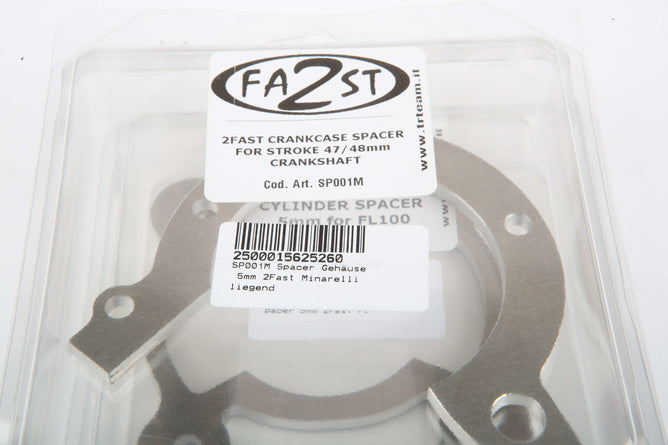 Crankcase Spacer 5mm 2Fast Minarelli horizontal