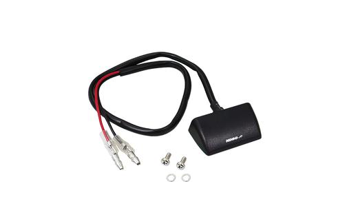 License Plate Light LED Koso Blade black