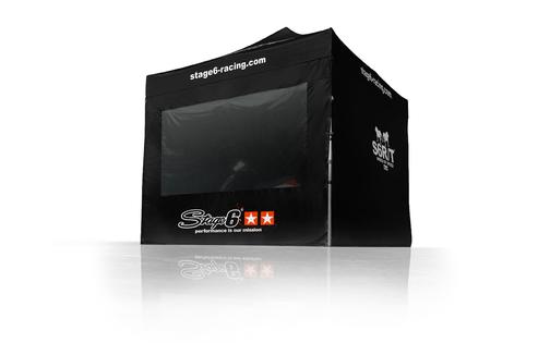 Paddock Racing Tent Stage6 MK2 3x3m incl. side walls with window