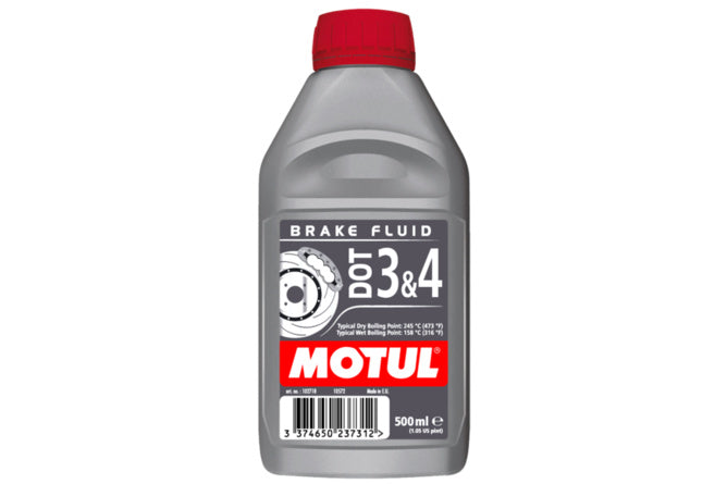Brake Fluid Motul Dot 3 & 4 500ml