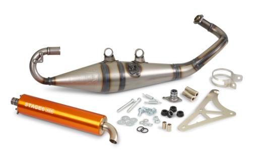 Exhaust Stage6 Pro Replica MK2 Orange Piaggio