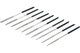 Diamond File Set BGS straight 140 x 3 mm 10 pcs.