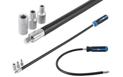 Hose Clamp / Screwdriver Kit BGS 6.3 mm (1/4") 500 mm