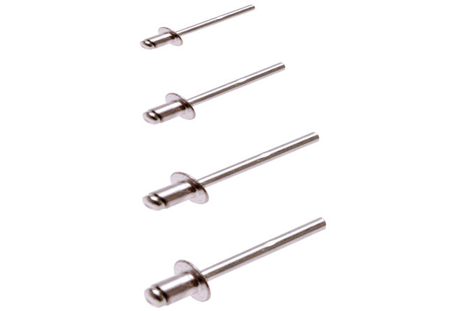 Blind Rivets Set BGS aluminium Ø 2.4 - 4.8 mm 400 pcs.