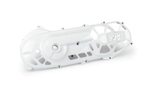 CVT Cover STR8 Extreme Cut Minarelli long white