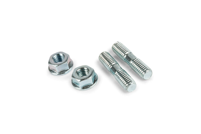 Exhaust Stud Bolt Set incl. nuts - M6x26mm