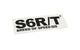 Sticker Stage6 R/T 140x48mm Black