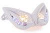 Headlight EVO 2 w/ blue LEDs MBK Nitro / Yamaha Aerox white
