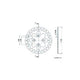 Brake Disc NG 190mm 4 holes Yamaha Slider Naked