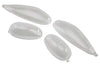 Indicator + Taillight Lens Set STR8 Piaggio NRG MC² white