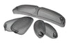 Indicator Lens Set STR8 with taillight Piaggio Typhoon / NRG black