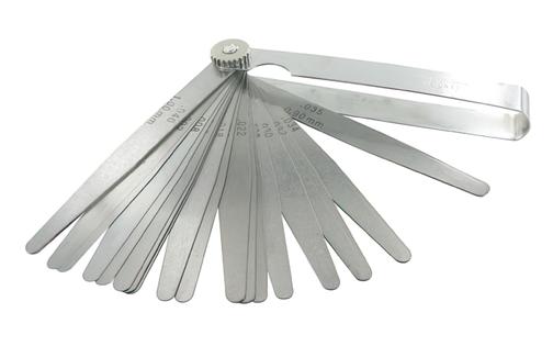 Feeler Gauge, 20 blades (0.05 - 1.00mm) universal