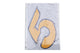 Number Sticker "5" yellow (9cm)