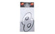 Number Sticker "8" white (13cm)