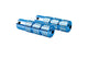 Foot Pegs knurled blue