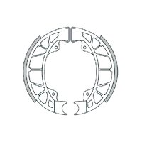 Brake Shoes Polini rear Piaggio Vespa / Zip