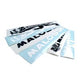 Sticker Malossi "Lion" white