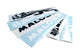 Sticker Malossi "Lion" white
