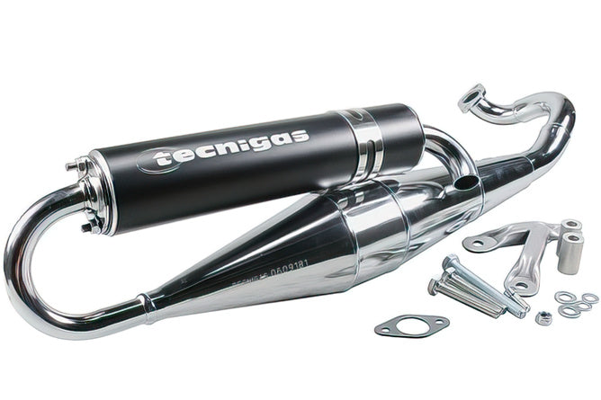 Exhaust Tecnigas NEXT R Italjet Formula 50 chrome