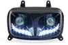 Headlight Mask EyeLight Yamaha BW's after 2004 black