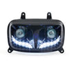 Headlight Mask EyeLight Yamaha BW's after 2004 black