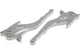 Brake Lever Set STR8 CNC Aggressive chrome Aerox before 2012