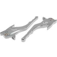 Brake Lever Set STR8 CNC Aggressive chrome Aerox before 2012