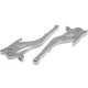 Brake Lever Set STR8 CNC Aggressive chrome Aerox before 2012