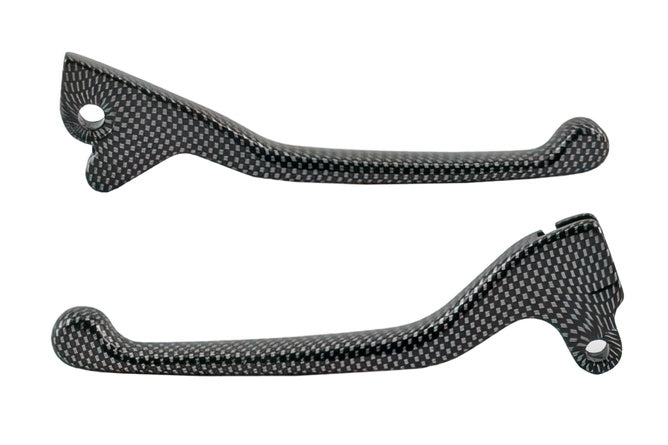 Brake Lever Set (Grimeca) Zip / NRG / Runner carbon look