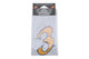 Number Sticker "3" yellow (9cm)
