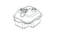 Fuel Tank original Kymco Agility 50cc 4-stroke 12"