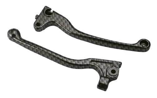 Brake Lever Set AJP drum brake Speedfight / TRK carbon look
