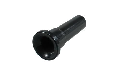 Intake pipe for air box / intake noise damper 23mm black