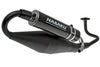Exhaust Naraku Crossover, GY6, painted black, carbon muffler