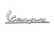 Badge Vespa 2011 chrome 100mm x 35mm