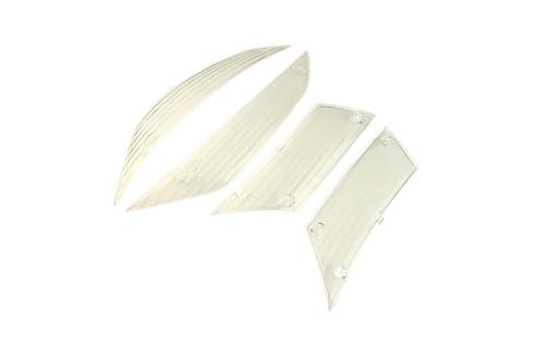 Indicator Lenses Piaggio Zip white