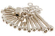 Dress-Up Screw Kit Yamaha BW's NG steel/chrome
