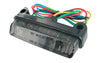 LED Tail Light with indicators Black Line universal