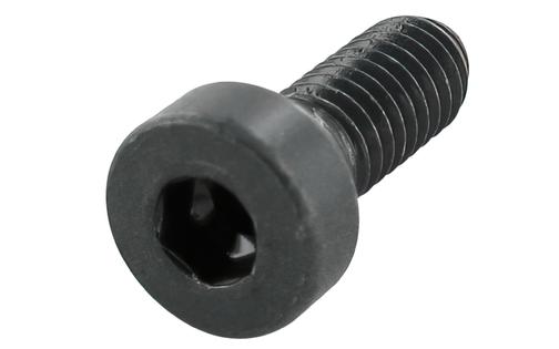 Screw M4x10 / steel black pan head DIN 6912 / 8.8