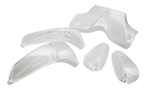 Indicator / Taillight Lens Set STR8 (4) Gilera Runner after 2003 white