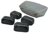 Indicator / Taillight Lens Set STR8 Yamaha Slider after 2004 black