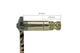 Kickstart shaft GY6, 50cc, 51mm/25mm