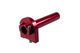 Quick-action throttle CNC red