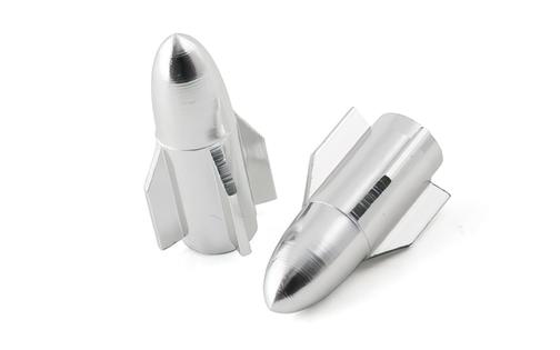 Valve Caps STR8 Rocket chrome