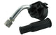 Carburetor Slide Cover with elbow + boot Dellorto 1012