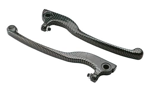 Brake Lever Set Aprilia SR50 Minarelli carbon look