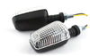 Indicators Mini rectangular black / transparent