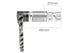 Kickstart Shaft 46mm / 20mm GY6 50cc, 139QMB